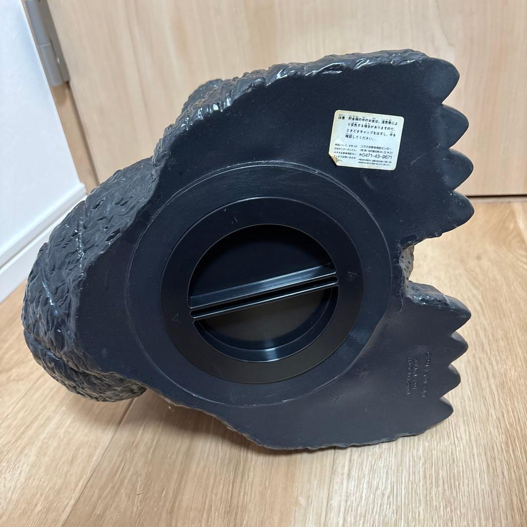 ゴジラフィギュア・貯金箱 約35cm 黒