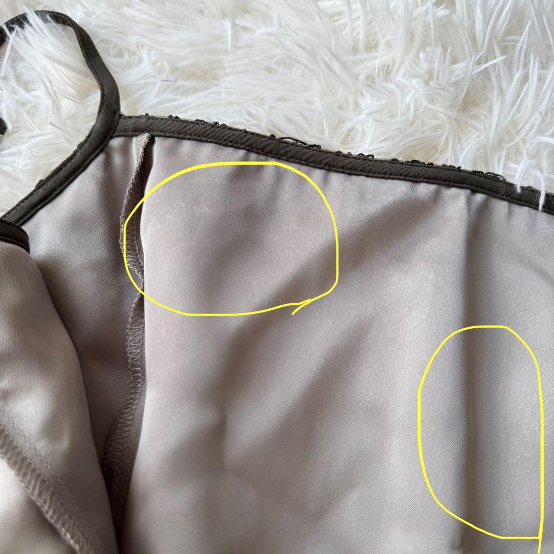 【新品未使用】Lejaレジャ　マーメイドキャミワンピース　カーキ　Mサイズ