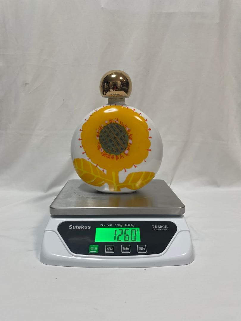 1112 サントリーウイスキー クレスト 花の万博記念ボトル ひ