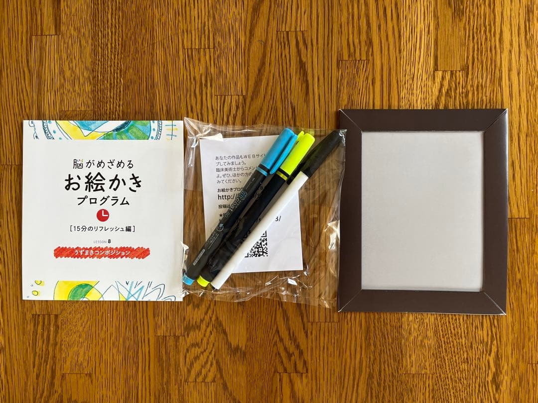 フェリシモ 脳がめざめるお絵かきプログラム［15分のリフレッシュ編