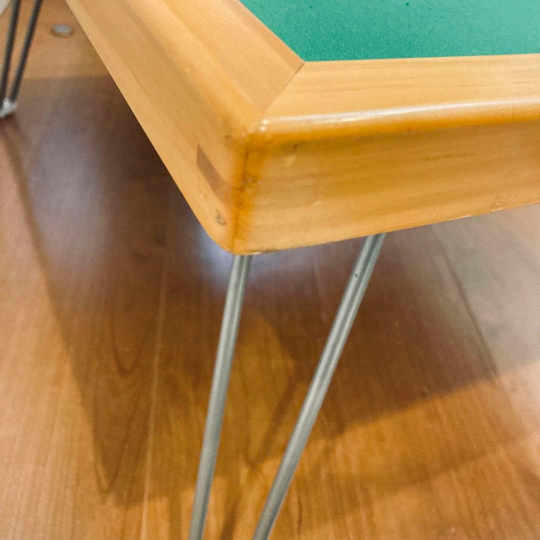 【美品】折りたたみ式　座卓式 手混ぜ 麻雀卓　脚つき