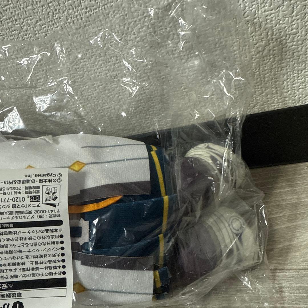 【未開封】シンデレラグレイ エンタメくじ オグリキャップ　ぬいぐるみ＆お顔ポーチ