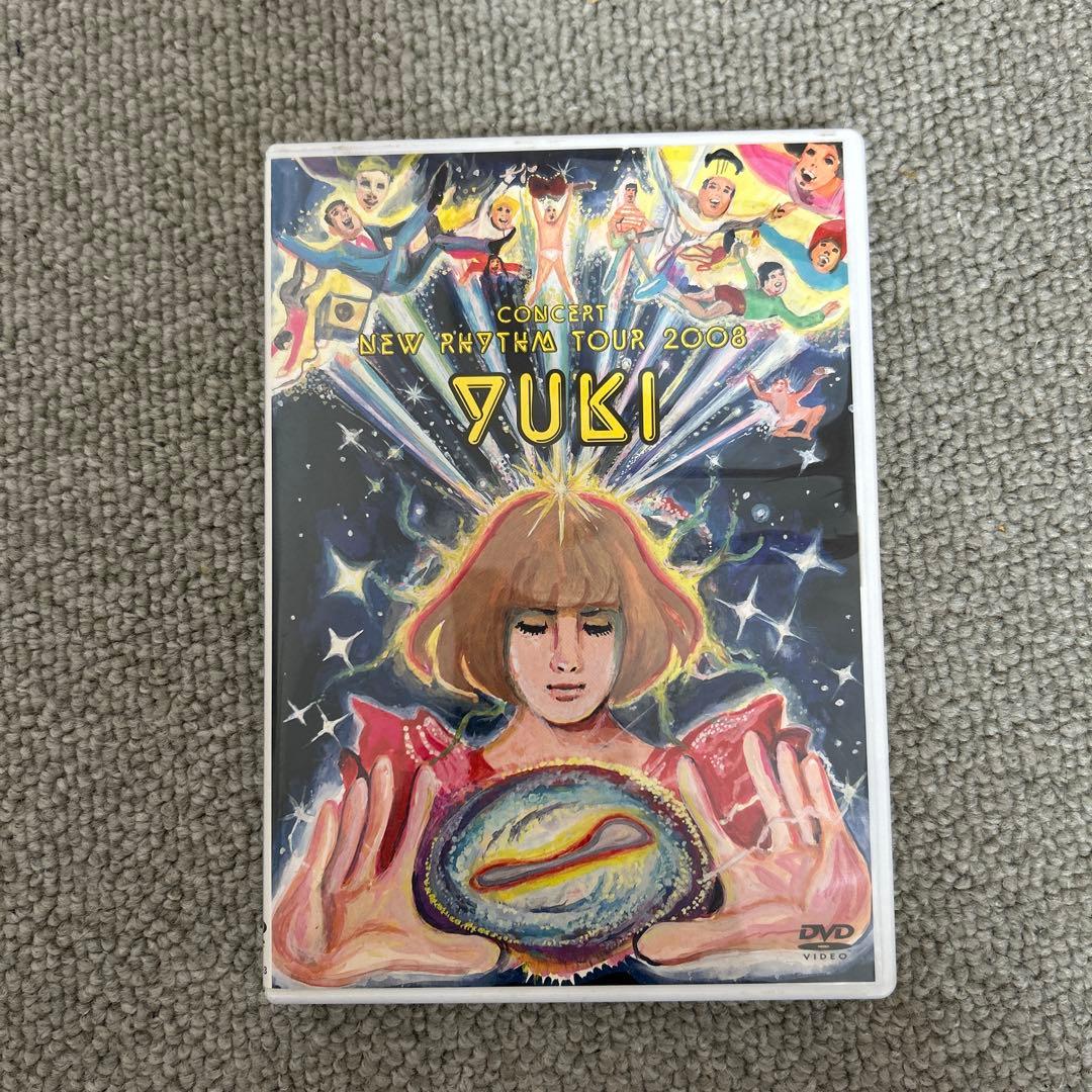 YUKI CONCERT NEW RHYTHM TOUR 2008 - メルカリ