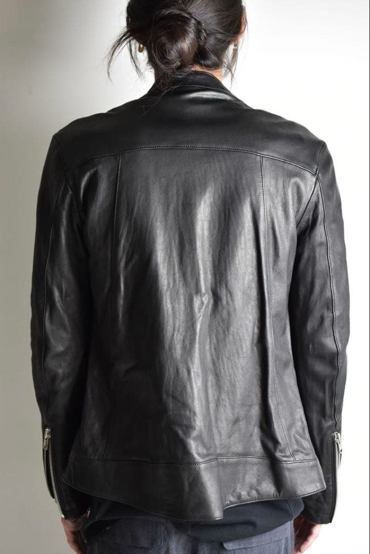 RIPVANWINKLE 定価¥239,800 ディアスキンレザーライダース鹿革