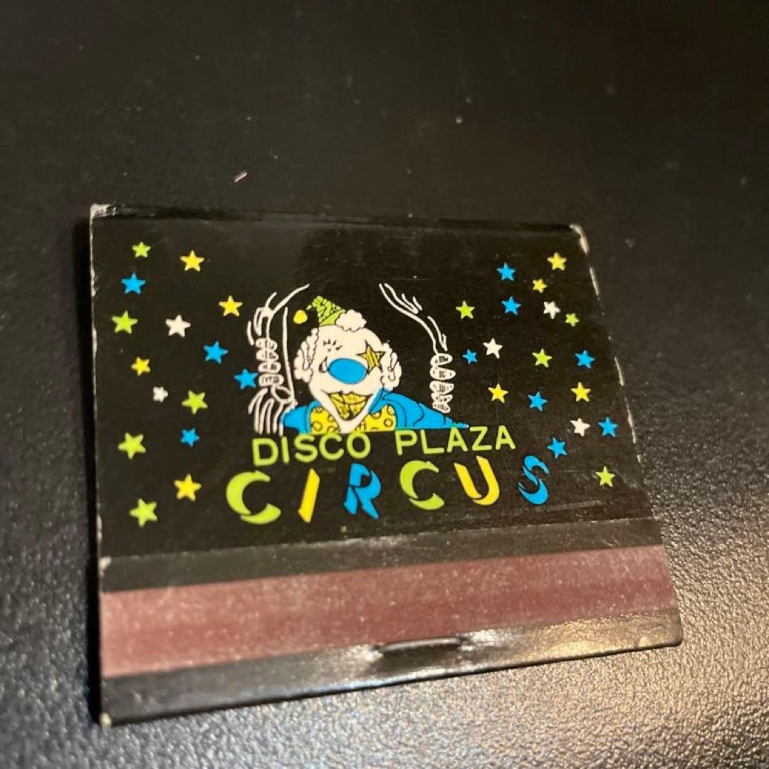 希少レア当時物】昭和80'sディスコ『 サーカス』宣伝用ブックマッチ