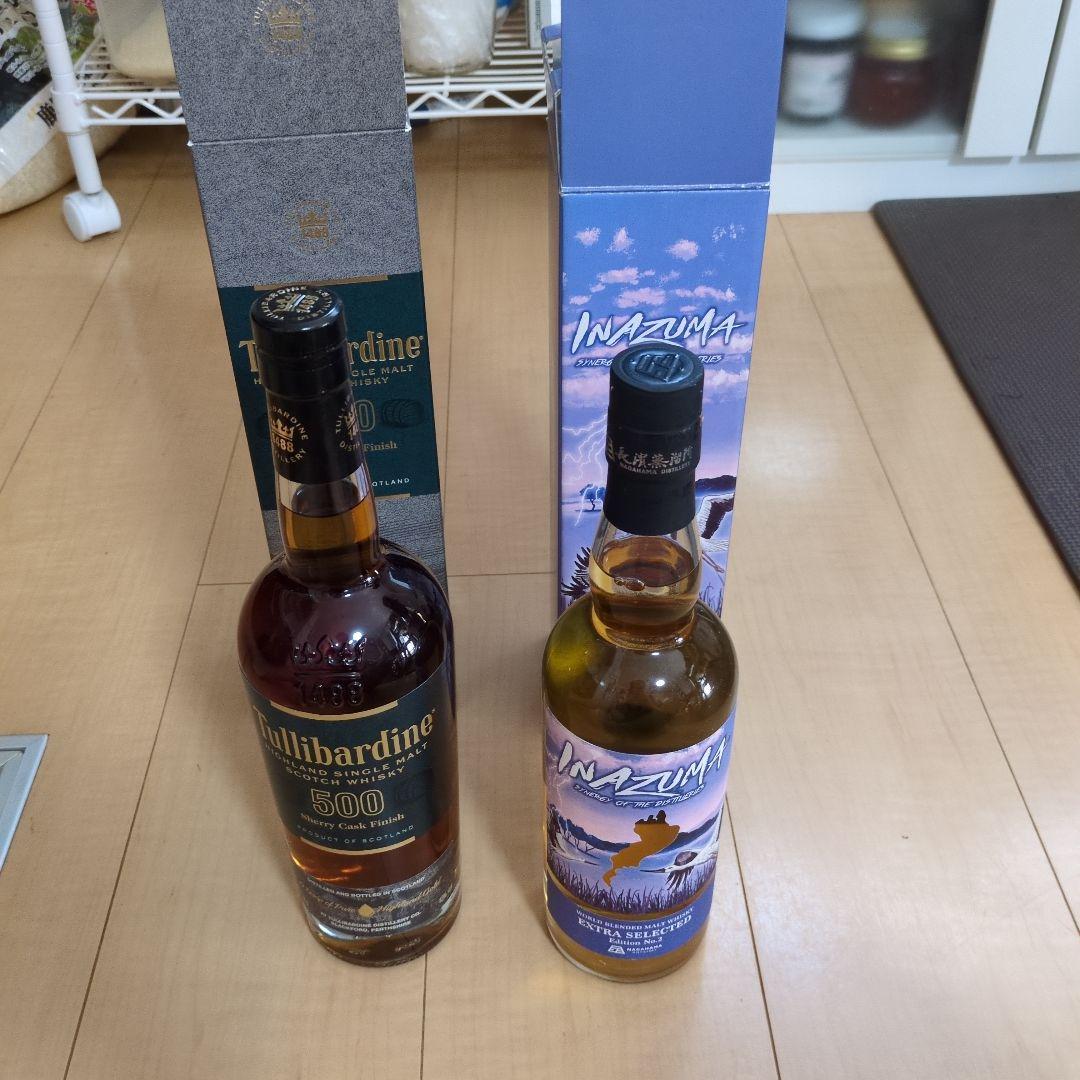 Tullibardine 500 & Inazuma ウイスキーセット Tullibardine 500 & Inazuma ウイスキーセット