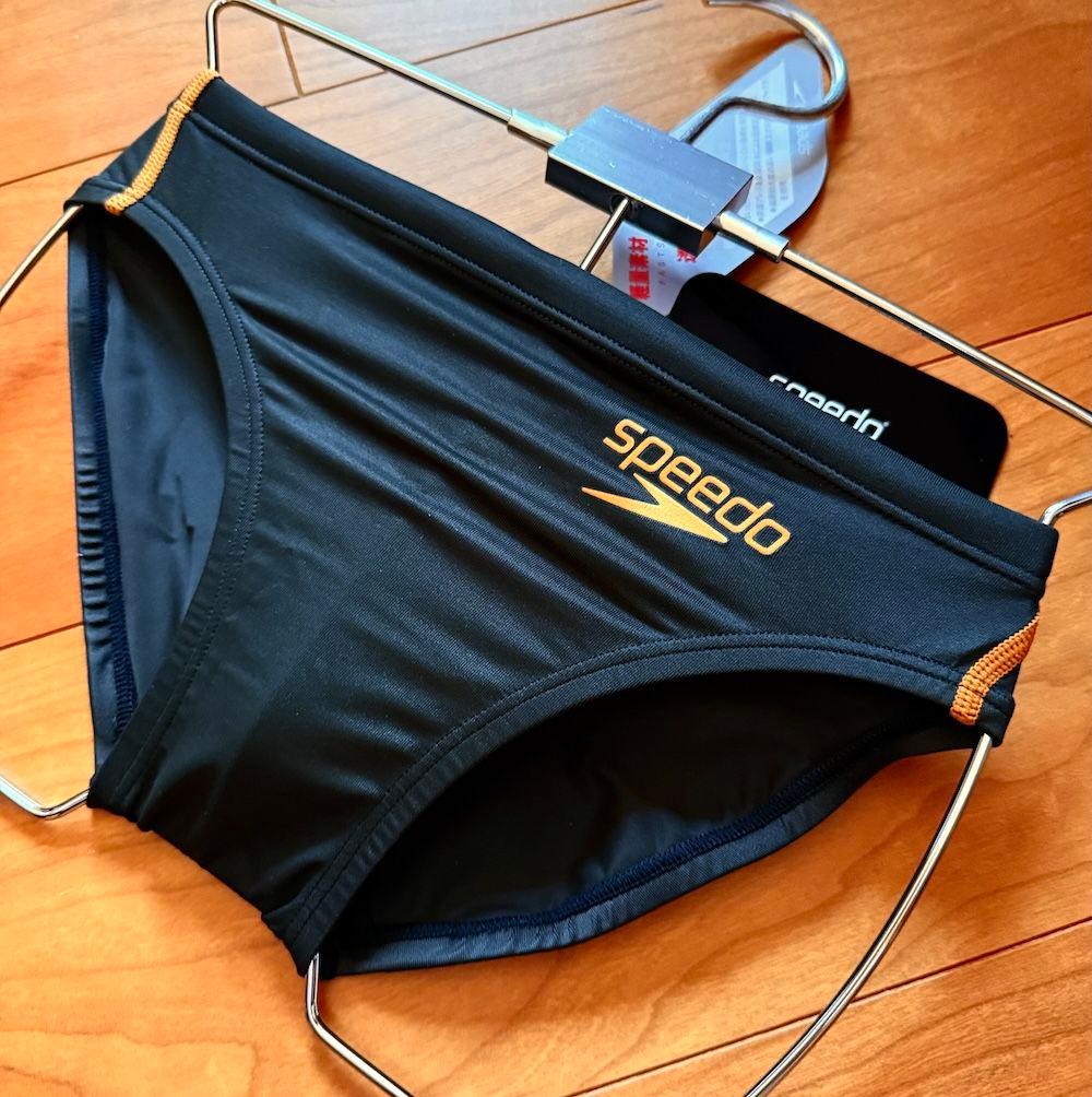新品】SPEEDO ショートブーン ブラック×ゴールド SSサイズ 競泳水着 メンズ