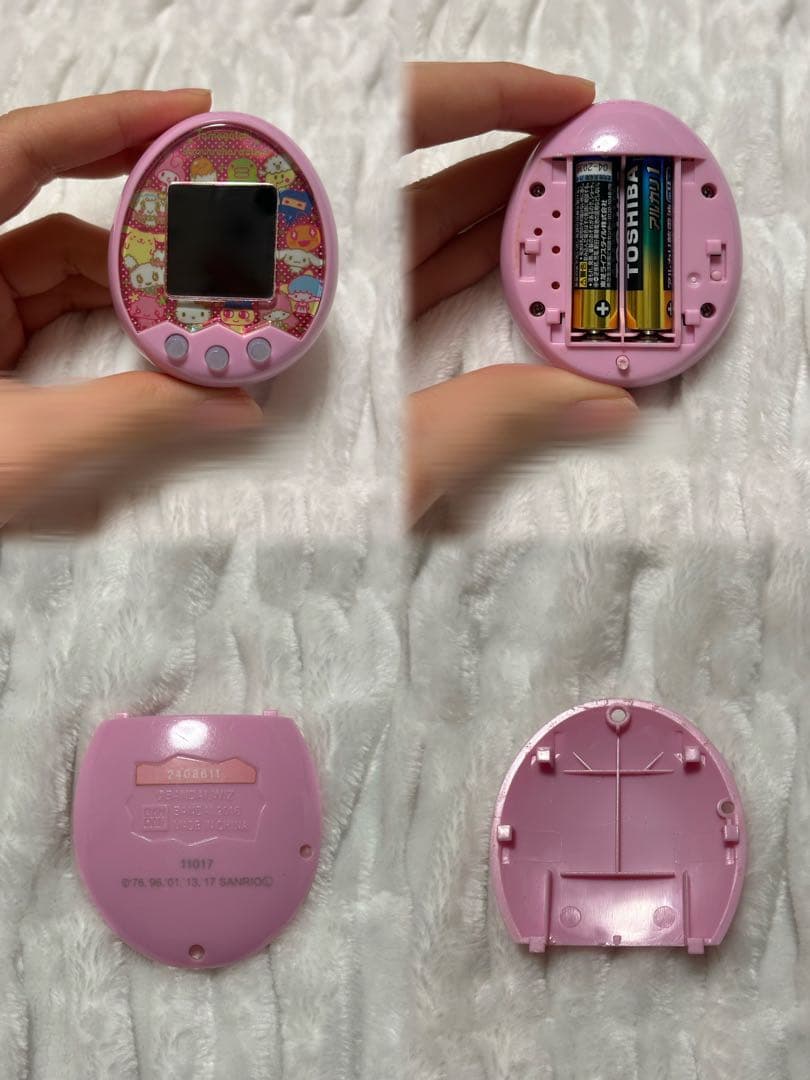 く*く様 【動作確認済】Tamagotchi m!xピンク 付属ストラップ&乾電