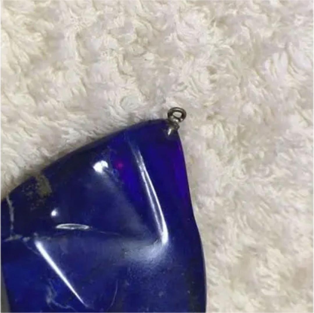 ラピスラズリとアクアマリン ペンダント 濃紺 パイライト 天然石