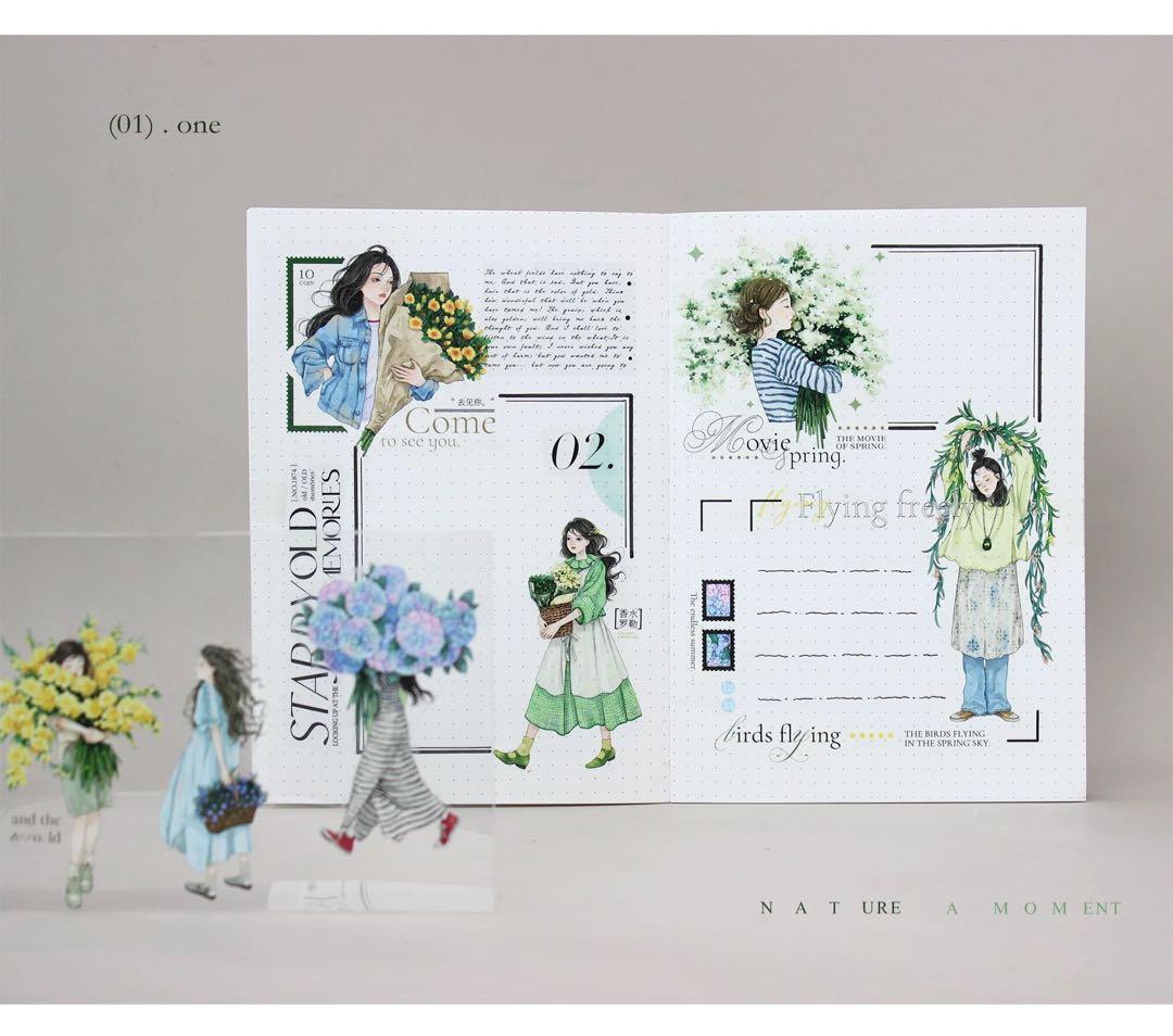 moodtape《自然一刻》海外マスキングテープ　マステ 【2350】