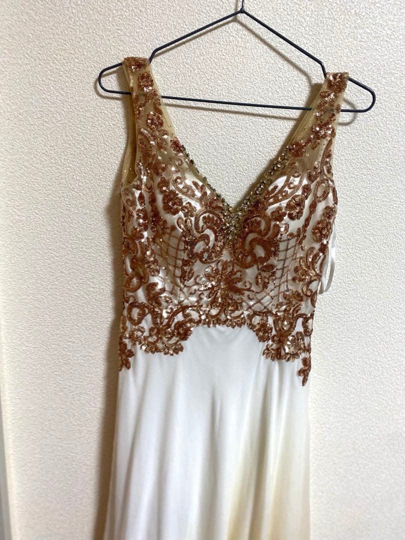 IRMA イルマ スパンコール Aライン ロングドレス キャバドレス