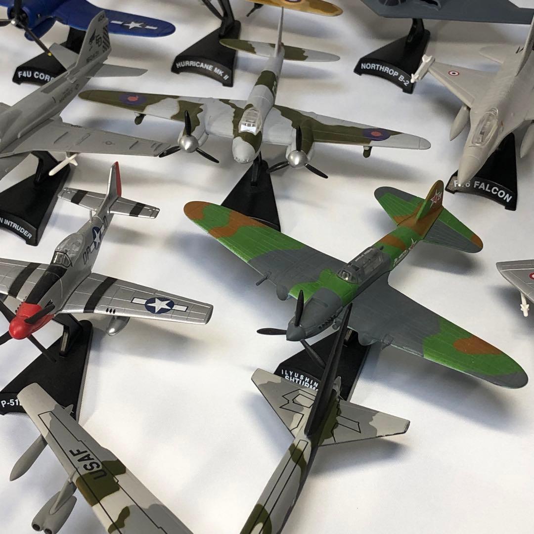 デル・プラド コレクション・世界の戦闘機 ダイキャスト 31点セット