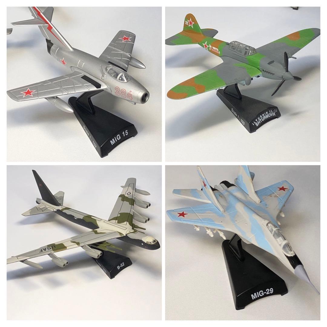 デル・プラド コレクション・世界の戦闘機 ダイキャスト 31点セット