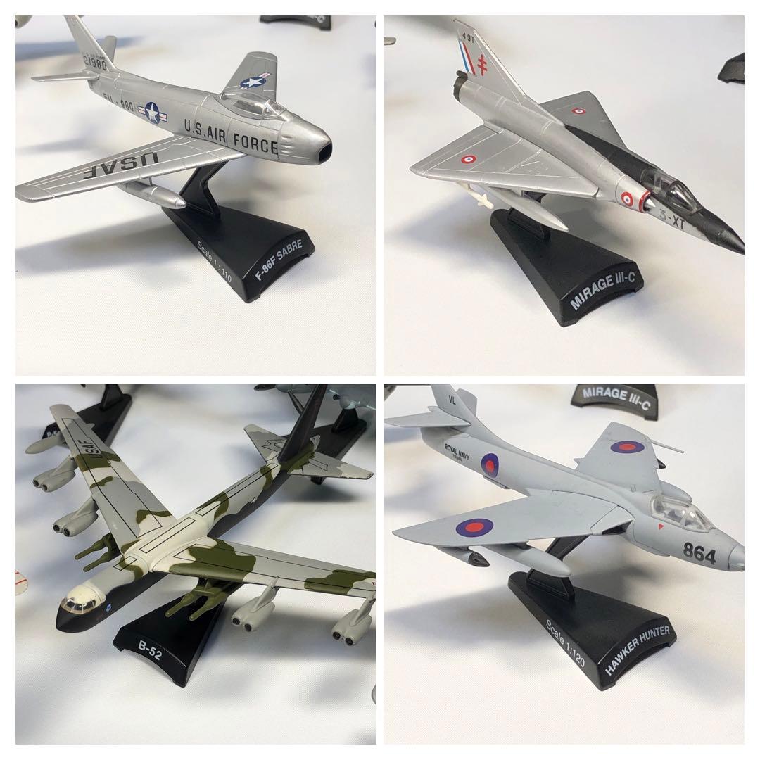 デル・プラド コレクション・世界の戦闘機 ダイキャスト 31点セット