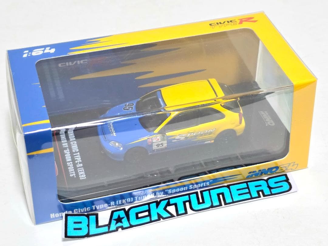 INNO64イノモデル1/64 ホンダ シビック Spoon 1セット 限定
