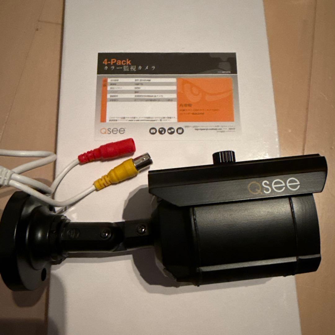 qsee 屋外用防犯カメラ 4台セット qsee 屋外用防犯カメラ 4台セット qsee 屋外用防犯カメラ 4台セット