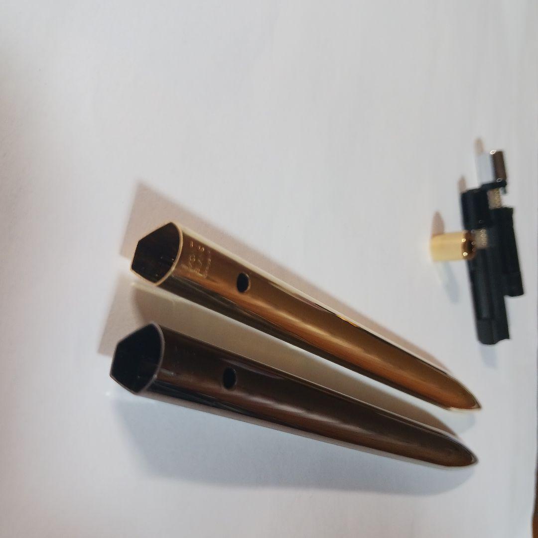 MONTBLANCレオナルド スタニウム チタンゴールド セット - メルカリ