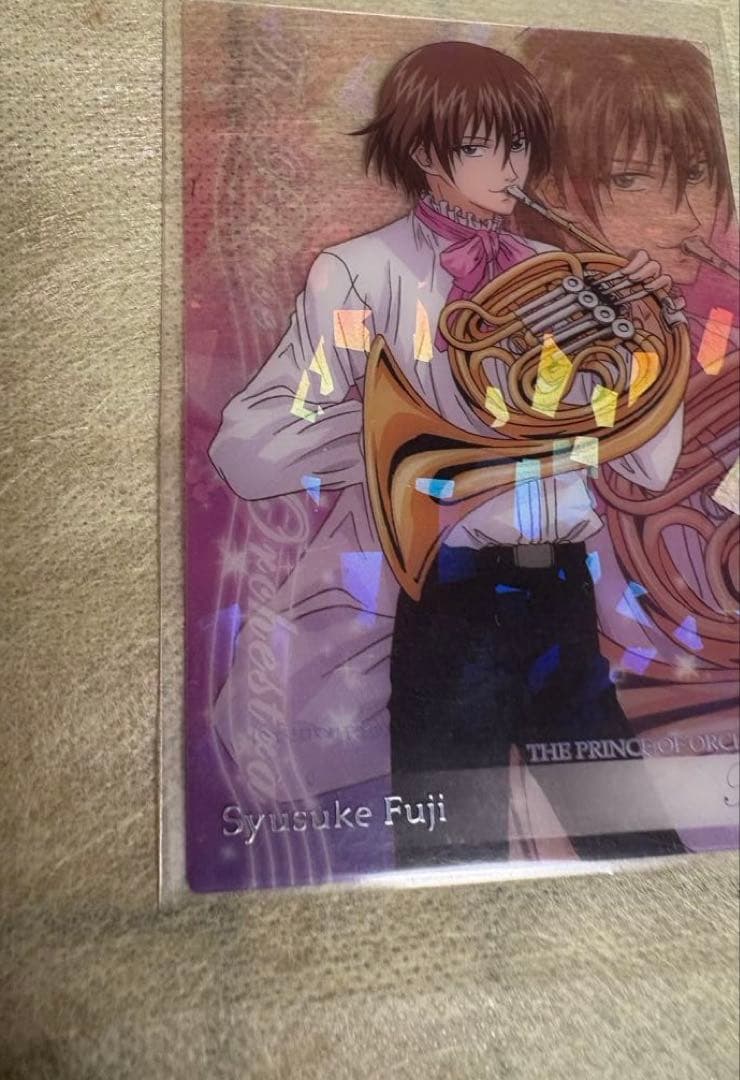 裕*様 【当時物】テニスの王子様　不二周助　シャイニングクリアカード　缶バッジ