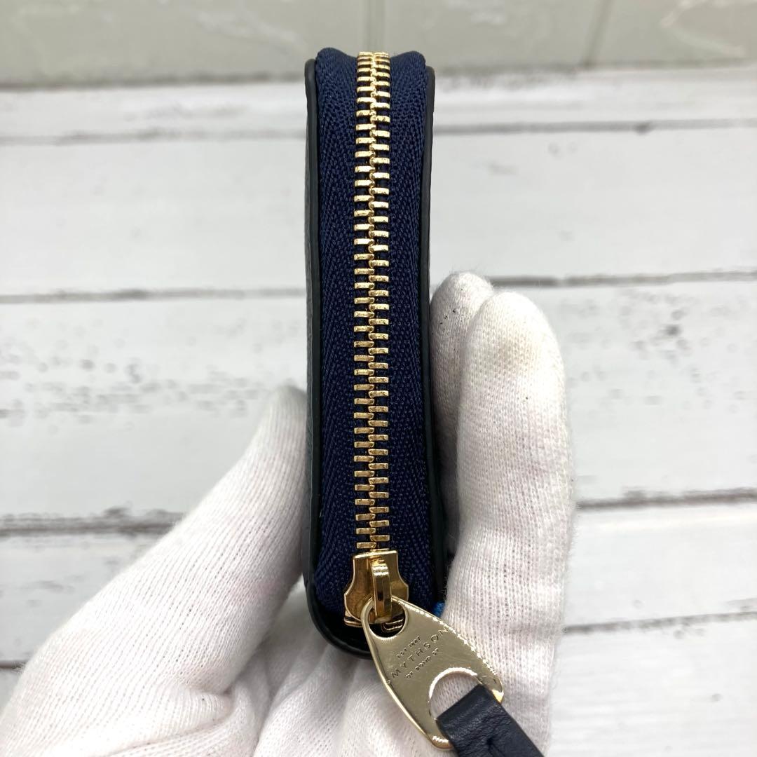 新品未使用❣️ SMYTHSON スマイソン レザー コンパクト財布ウォレット