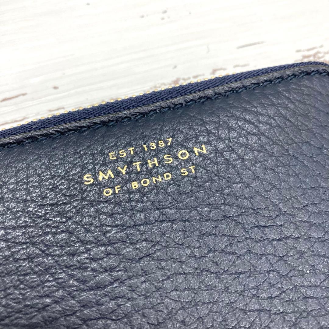新品未使用❣️ SMYTHSON スマイソン レザー コンパクト財布ウォレット