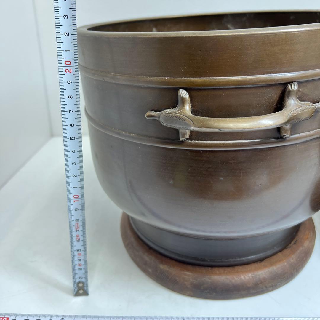 金谷五郎三郎 宣徳銅 火鉢一対 共箱 7504g 東Y8-0108①トヒチサ - メルカリ