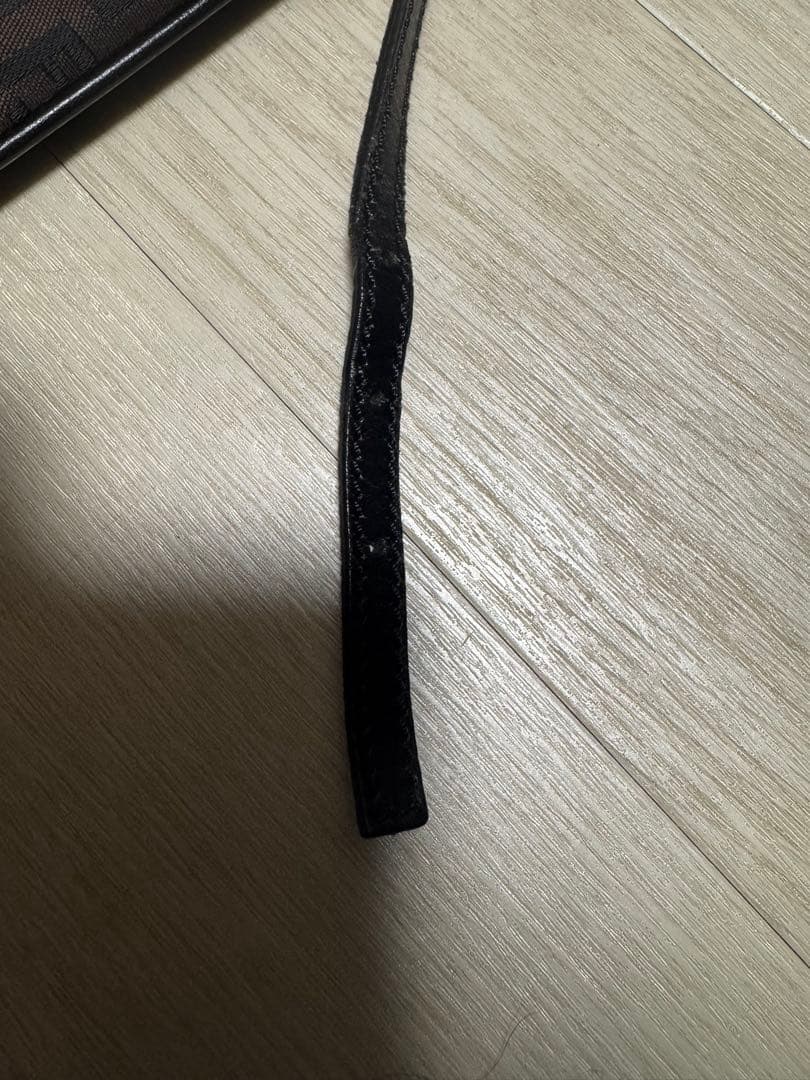 フェンディ　ショルダーバッグ ズッキーノ ズッカ柄 ブラウン