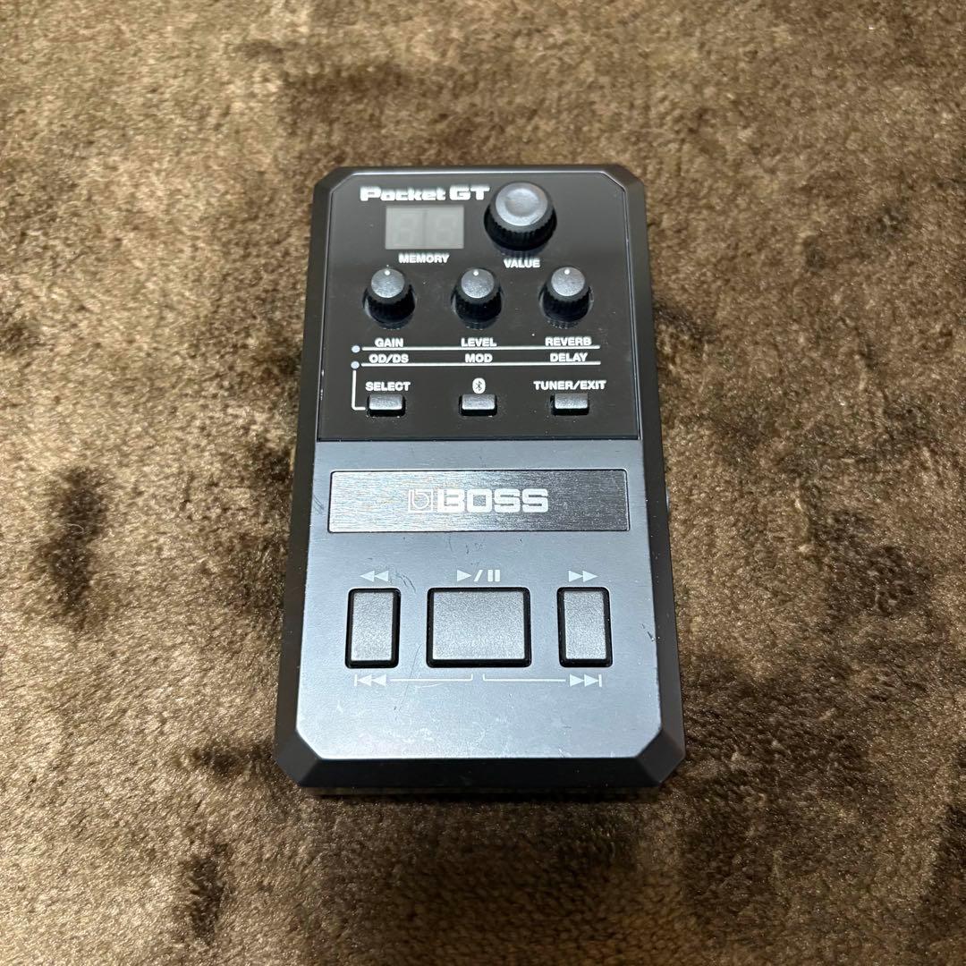 BOSS Pocket GT マルチエフェクター Bluetooth 充電式 BOSS POCKET GT アンプシミュレーター マルチエフェクター エレキ
