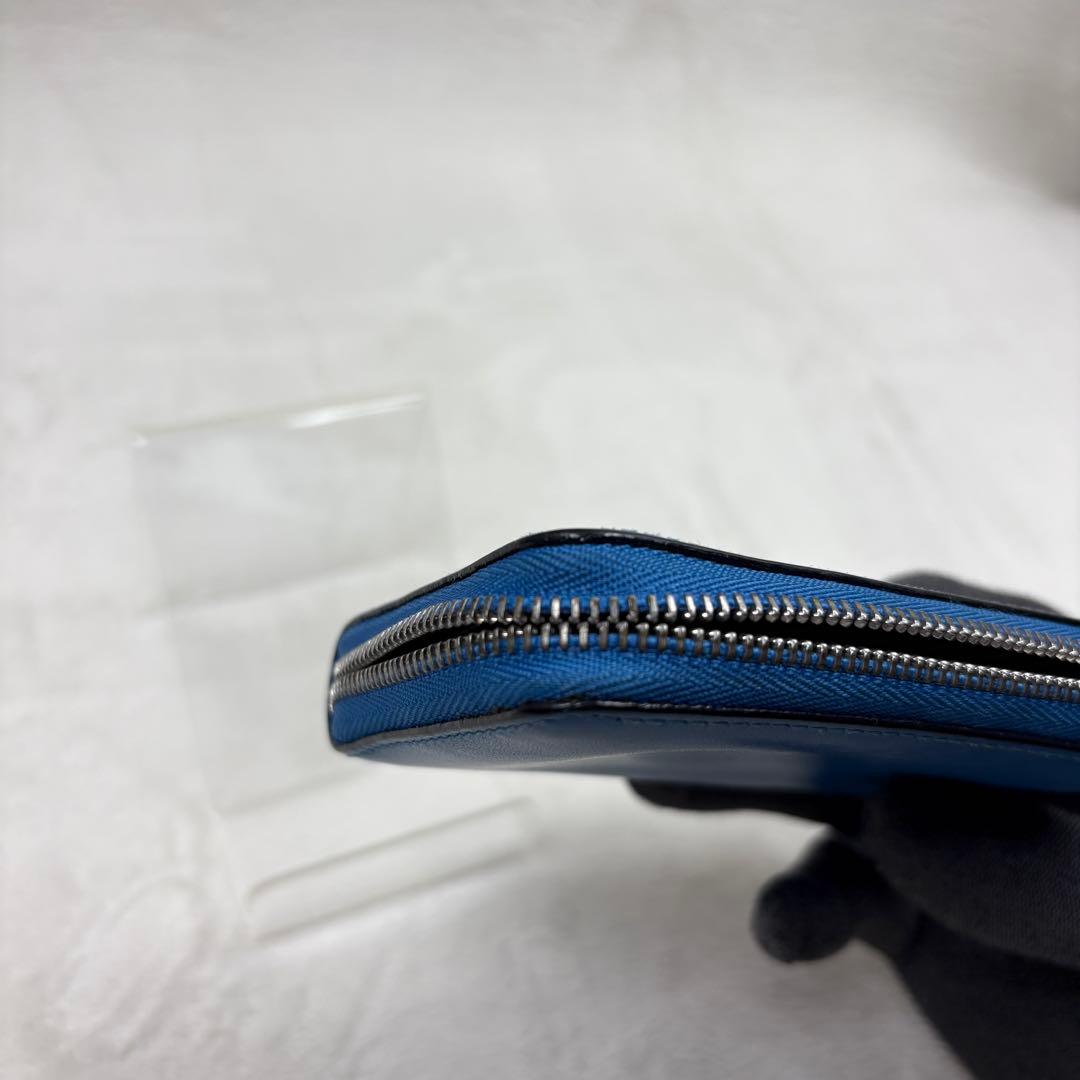 LOEWE ロエベ アナグラム ラウンドファスナー 型押し 財布 ミニ財布