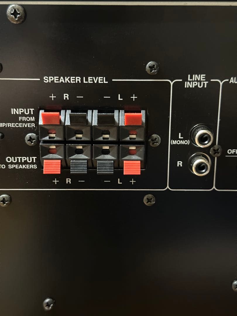 状態動作良好】ONKYO サブウーファー SL-307