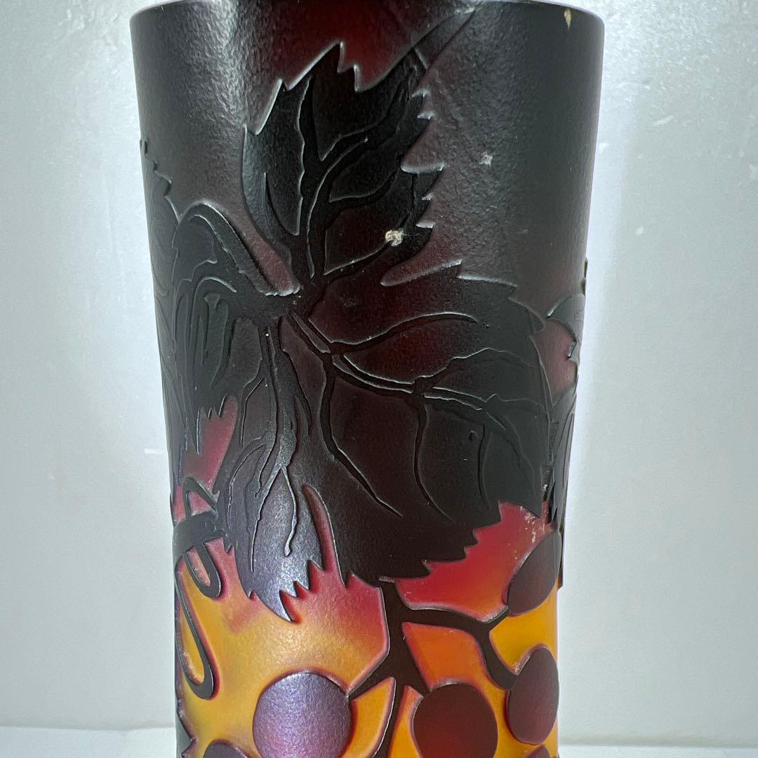 エミールガレ風花瓶 タカオ 36㎝ 東里7-0816①