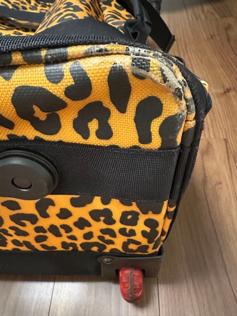 Supreme × THE NORTH FACE】ヒョウ柄キャリーケース