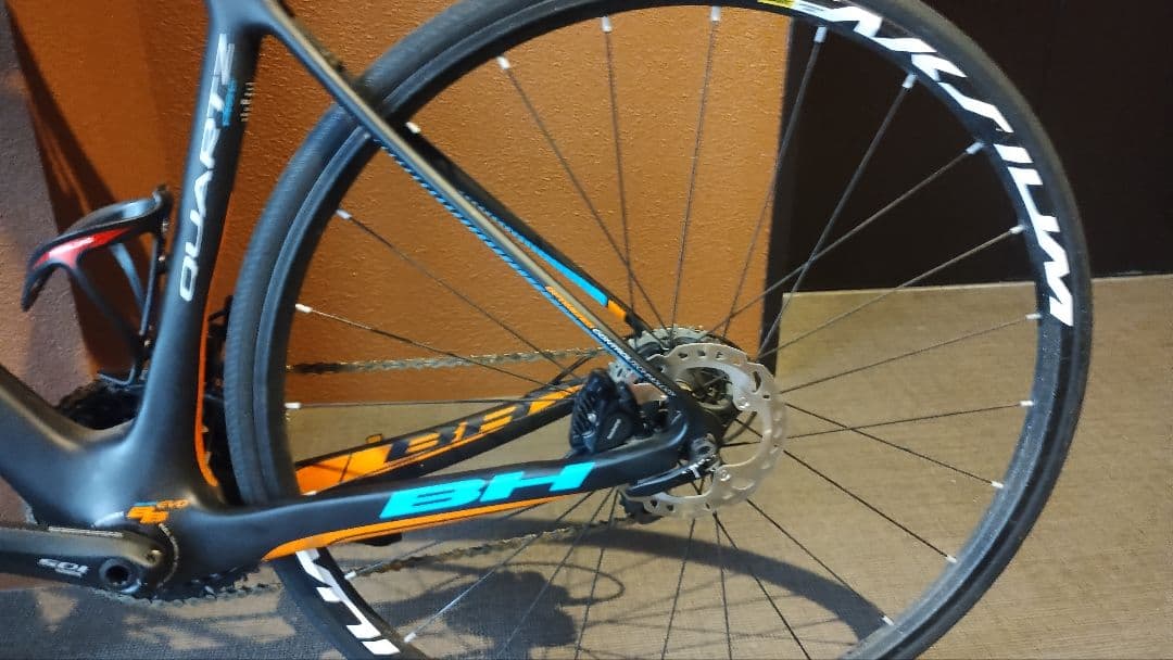 美品】BH クオーツQUARTZ Disc フルカーボン 105 油圧