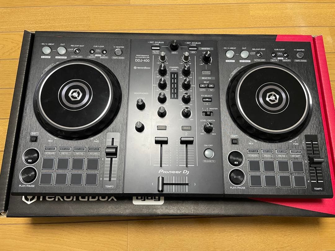 DDJ-400 Pioneer DJ コントローラーケース付き