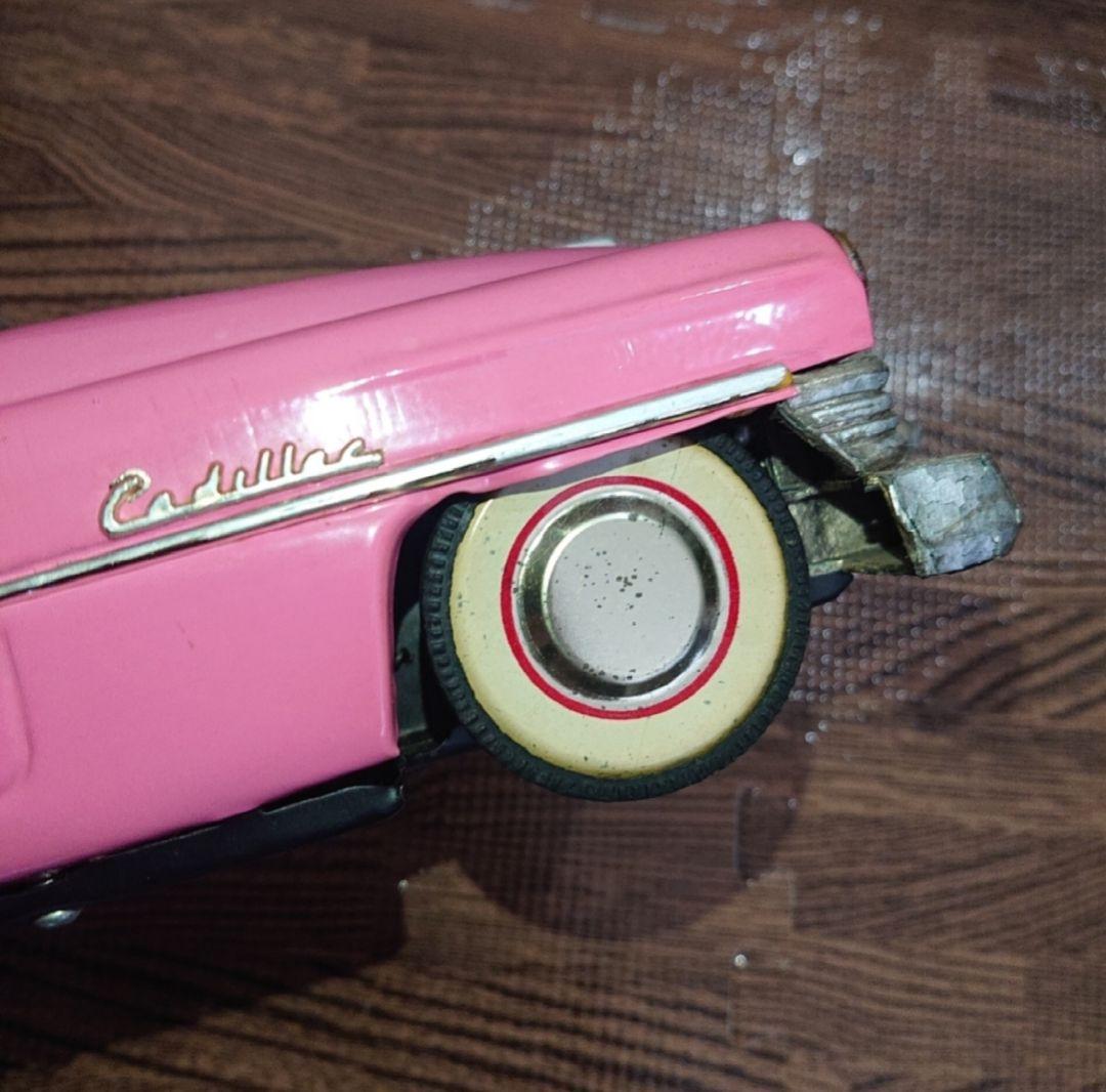 ブリキ ミニカー キャデラック 当時物 傷や痛み汚れ有り