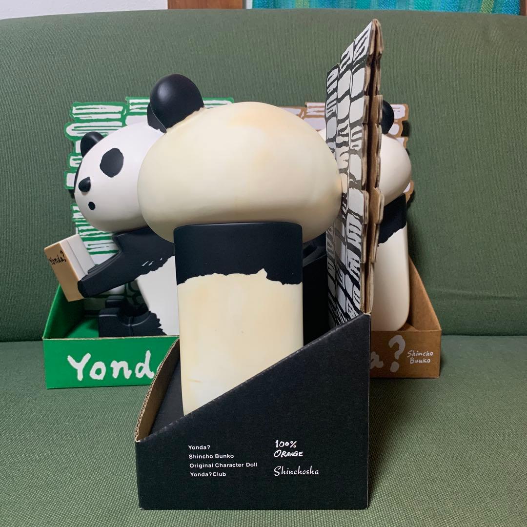 Yonda? Character Doll ソフビフィギュア ３体セット パンダ