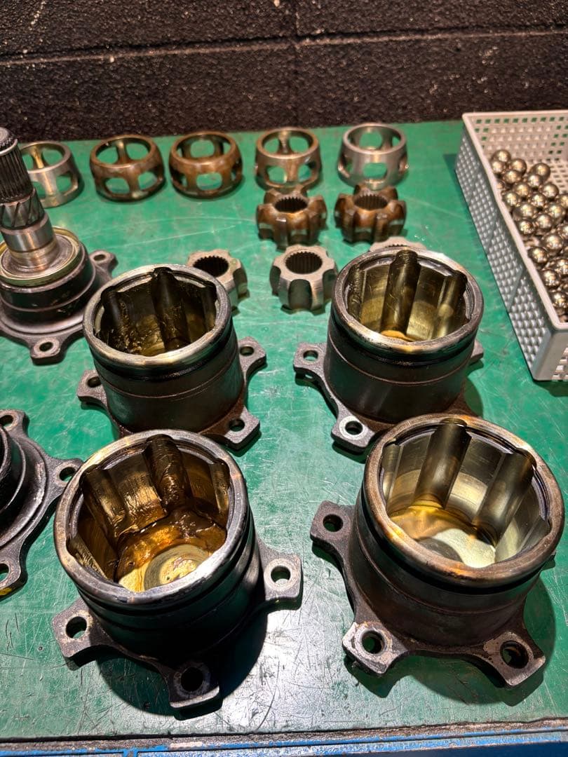 日産 180sx 5穴 ドライブシャフト サイドフランジ他 部品