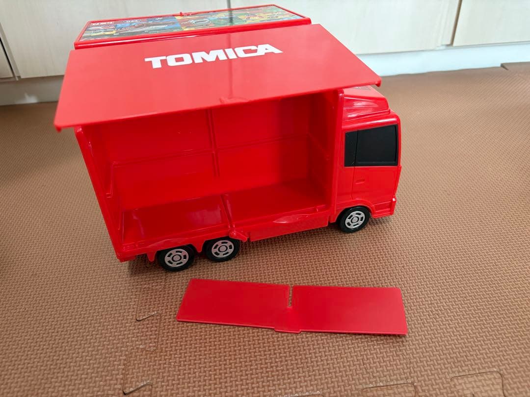 トミカまとめ売り　ケース付き　37台　ロングトミカ