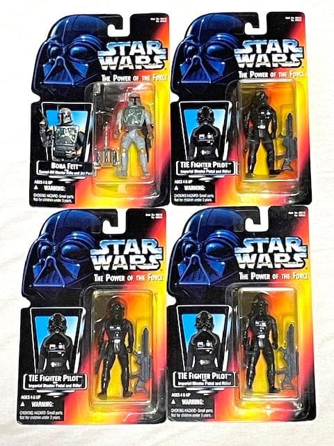 ☆スターウォーズ POTFレッド 国内版11種類23体セットTHXカード付6体込