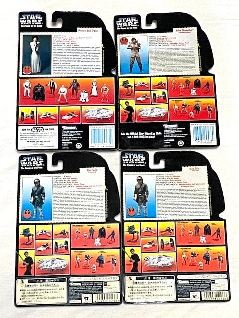 ☆スターウォーズ POTFレッド 国内版11種類23体セットTHXカード付6体込