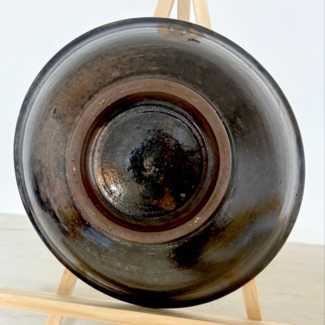 Antique Tsuboya-yaki Fish Plate Okinawa