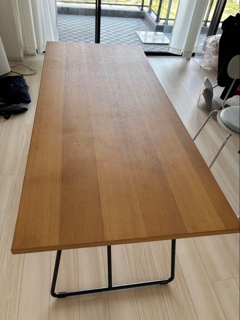 無印良品　木製折りたたみテーブル