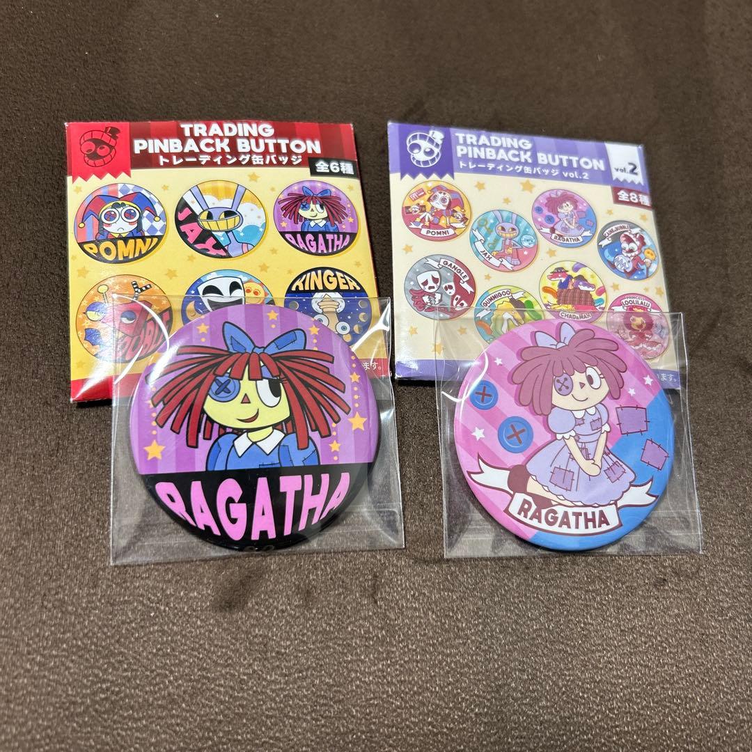 アメイジングデジタルサーカス ラガタ 缶バッジ 2種 - メルカリ