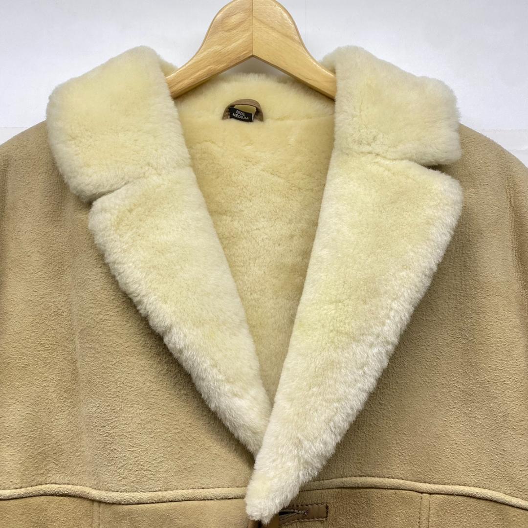 Knight of new zealand 肉厚 リアルムートンコート M