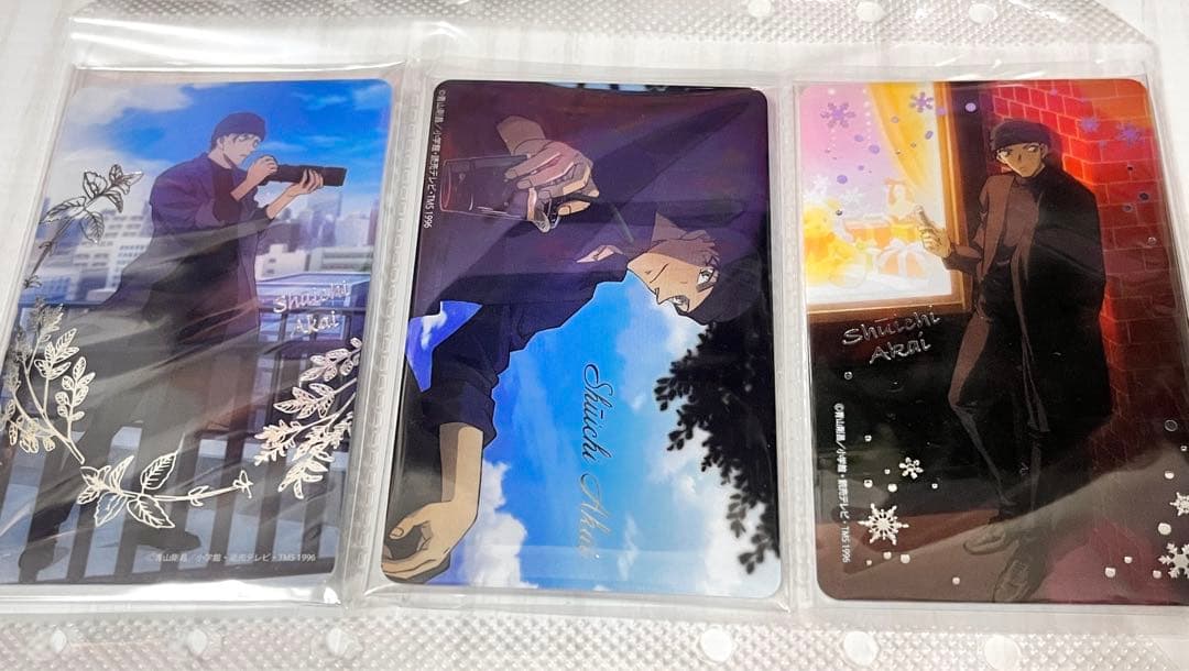 名探偵コナン トムス特典カード 安室透 赤井秀一