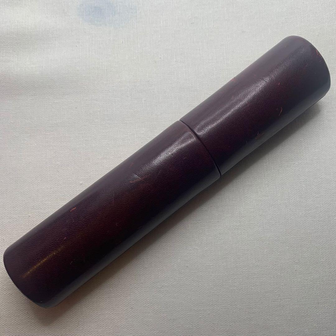 D*e様 MONTBLANC ペンケース 一本差 筆箱 本革の通販はau PAY