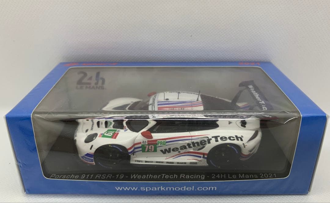 1/43 Porsche 911 RSR-19 WeatherTechレーシング