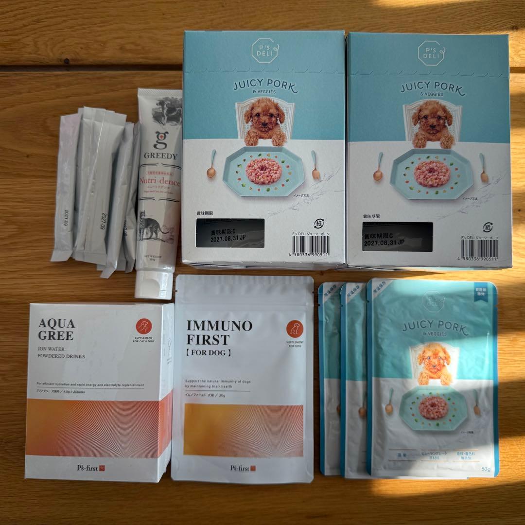 P'sDeli JUICYPORK AQUAGREE GREEDY IMMUNO