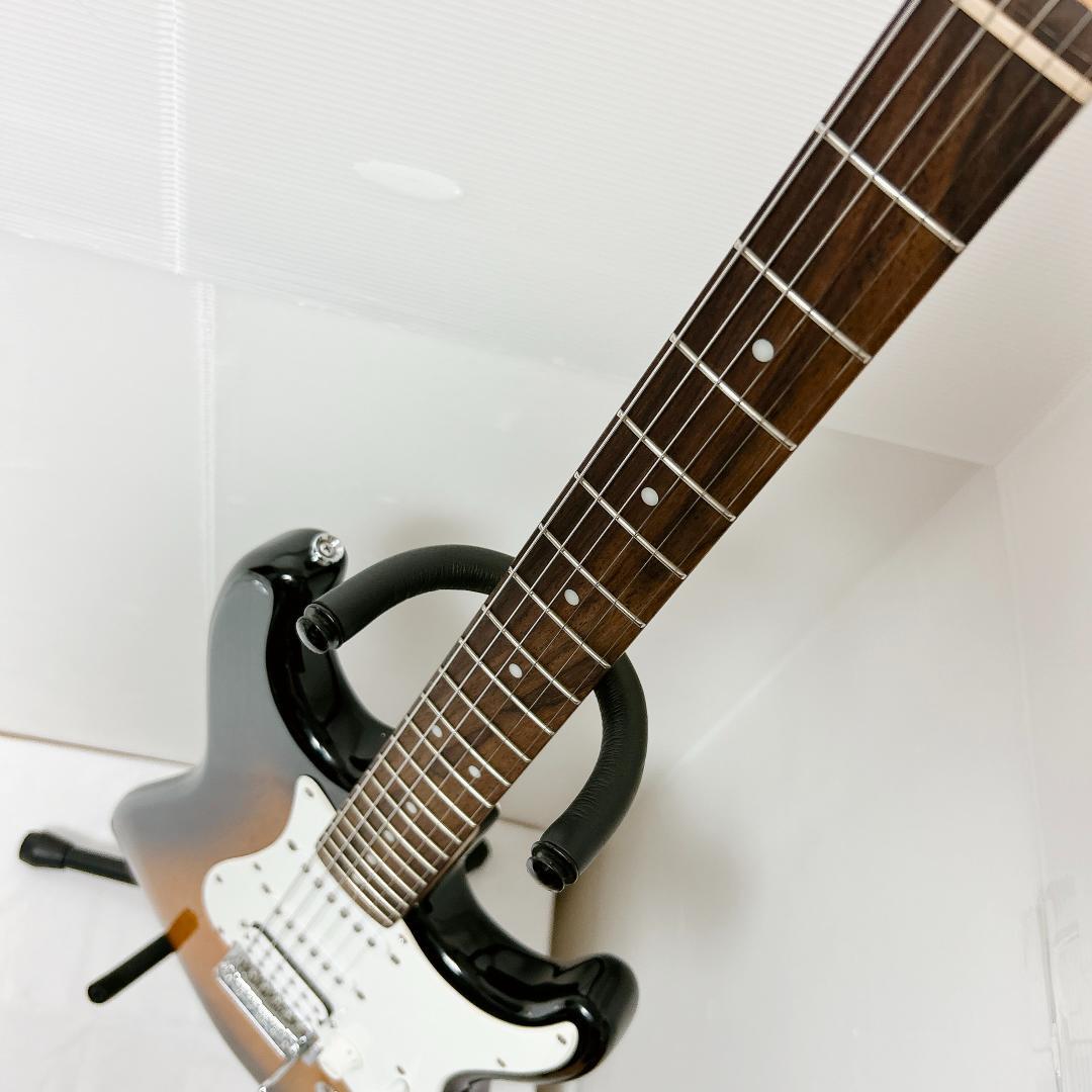 美品 Squier スクワイヤー ストラトキャスター 茶 Bullet ギター