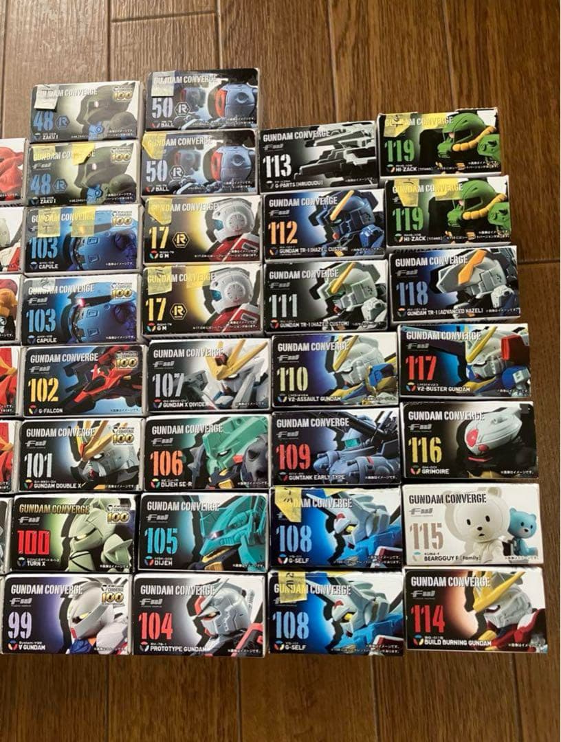 FW ガンダムコンバージ 【旧シリーズ】 全種類＋α （全164体）