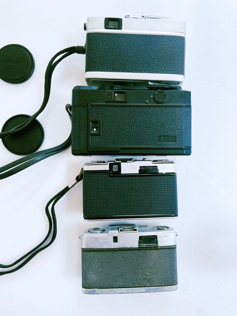 フィルムカメラ Konica C35, Cosina ,Olympus Pen